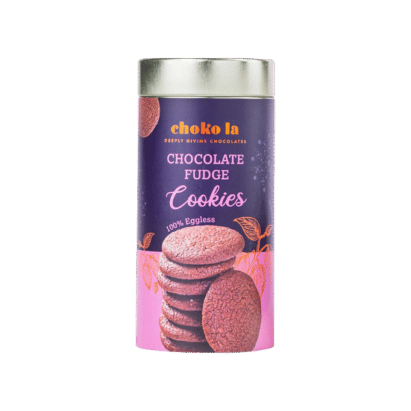 Choko La Eggless Fudge Cookies
