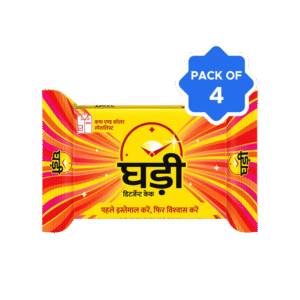Ghadi Detergent Bar - Pack of 4