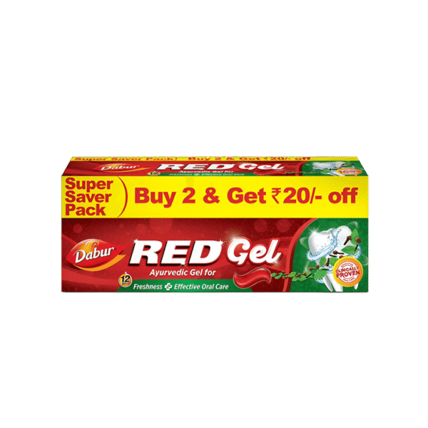 Dabur Red Gel Toothpaste for effective Oral Care