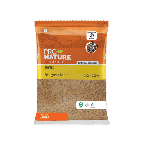 Pro Nature Organic Methi Seeds / Fenugreek