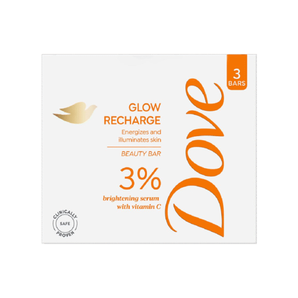 Dove Glow Recharge Beauty Soap (3% Brightening Serum + Vitamin C)