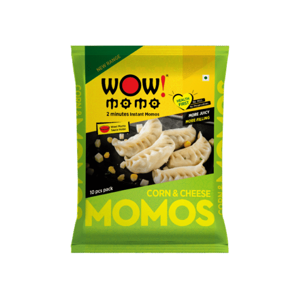 Wow! Momo Corn & Cheese Momos (Frozen)