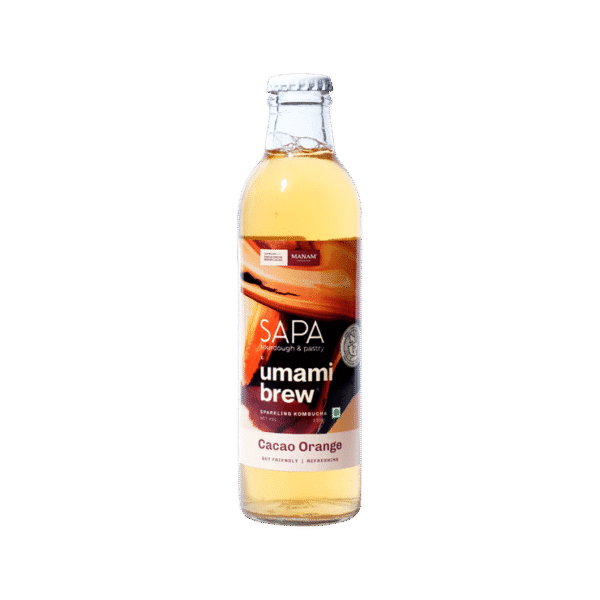 Umami Brew Sparkling Kombucha (Orange Cacao)
