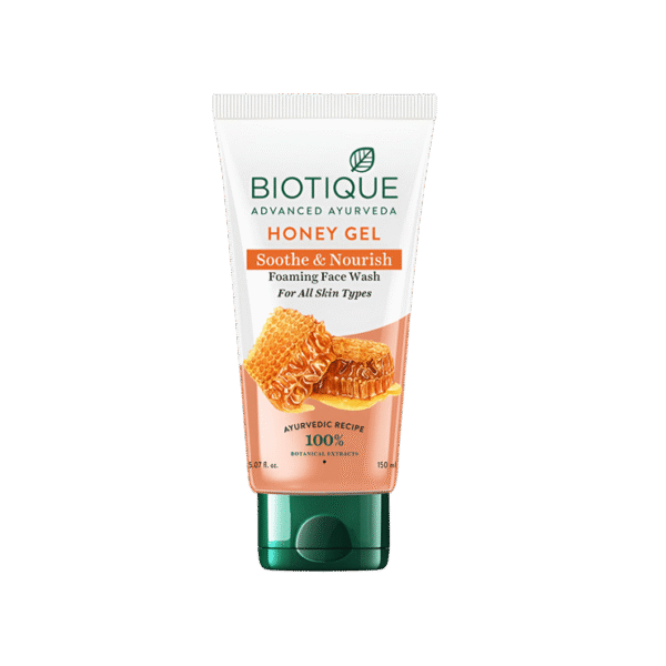 Biotique Honey Gel Soothe & Nourish Foaming Face Wash