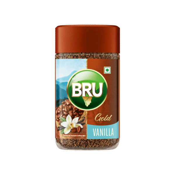Bru Gold Freeze Dried Vanilla Instant Coffee