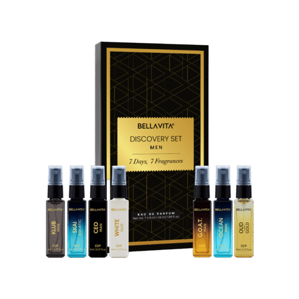Bella Vita Discovery Set Men's Eau de Parfum (Woody, Oud, Fresh)