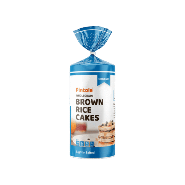 Pintola Organic Wholegrain Brown Rice Cake (Lightly Salted)