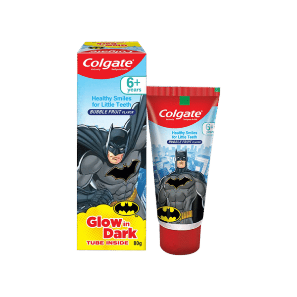 Colgate Batman Bubble Fruit Flavour Kids Toothpaste (6+ Years)