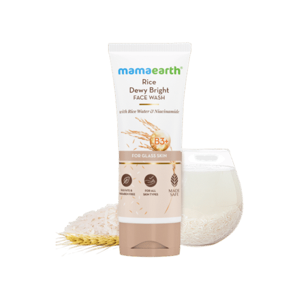 Mamaearth Rice Water & Niacinamide Face Wash