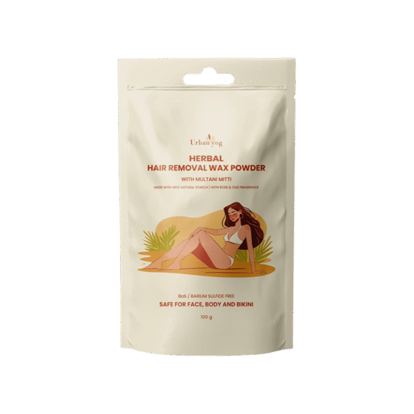 Urban Yog Herbal Hair Removal Wax Powder (With Multani Mitti)