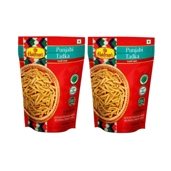 Haldiram's Nagpur Punjabi Tadka Namkeen - Pack of 2