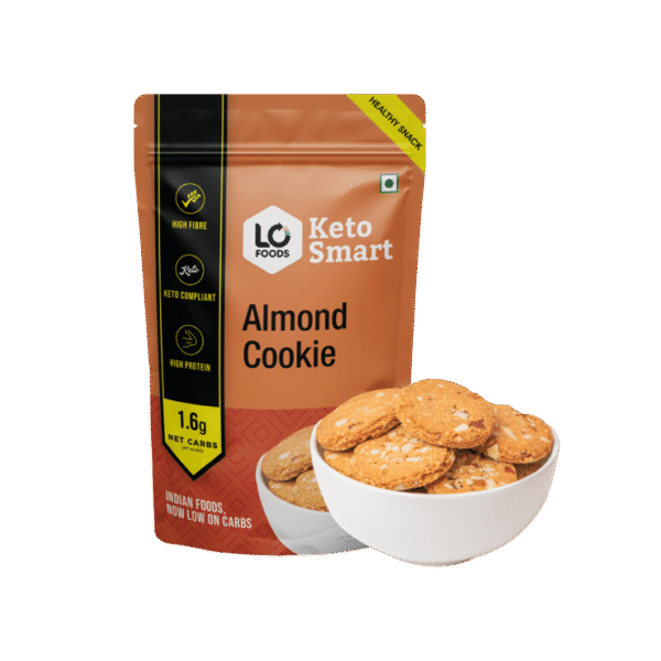 Lo! Foods Keto Almond Cookies (Sugar Free Biscuit, No Maida)
