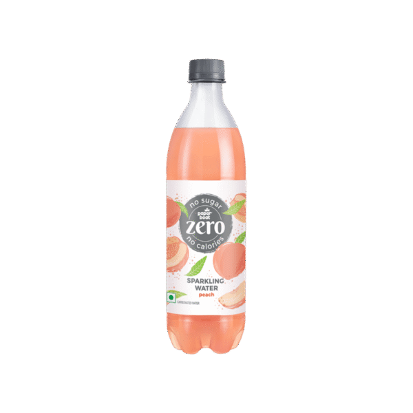 Paper Boat Zero Sugar Peach Sparkling Drink