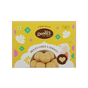Besan Ghee Laddu by Daadi's
