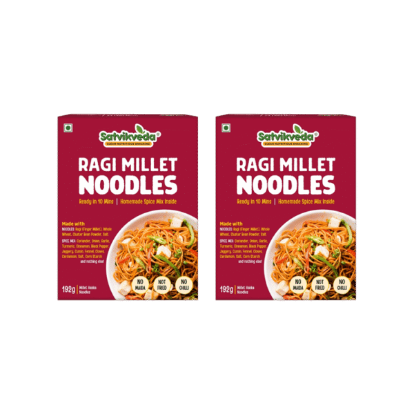 Satvikveda Ragi Millet Hakka Noodles