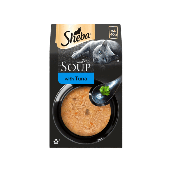 Sheba Premium Tuna Wet Cat Food Soup