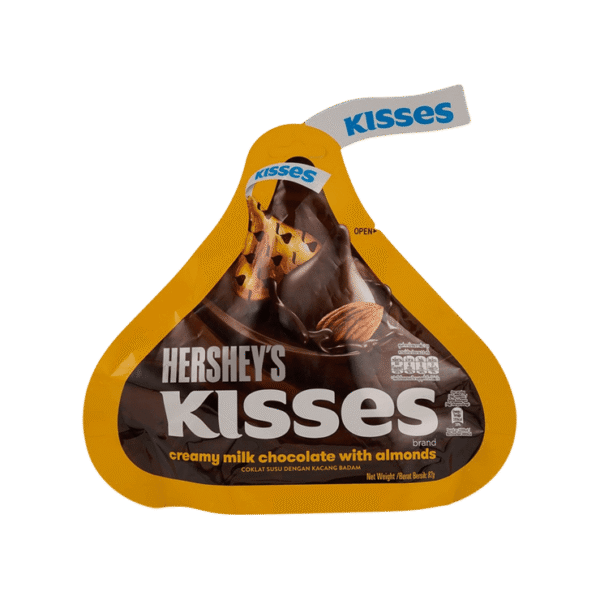 Hershey's Kisses Creamy Milk Chocolate Pack With Almonds