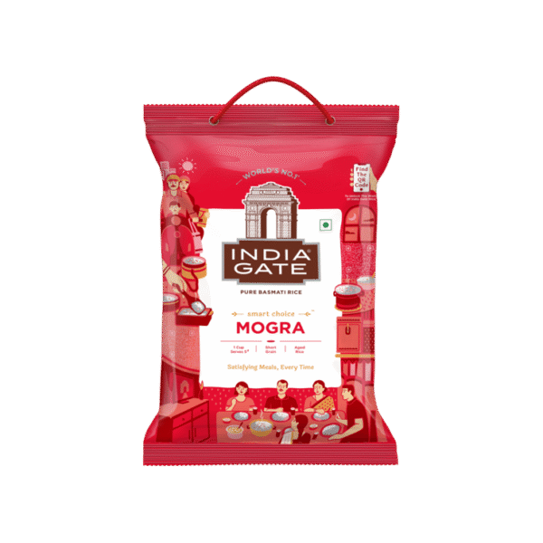India Gate Mogra Basmati Rice 5 Kg (Short Grain)