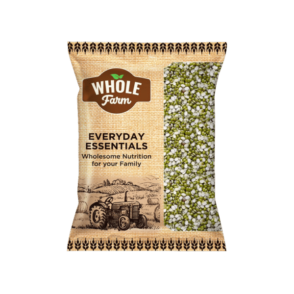 Whole Farm Premium Moong Dal (Chilka) Green