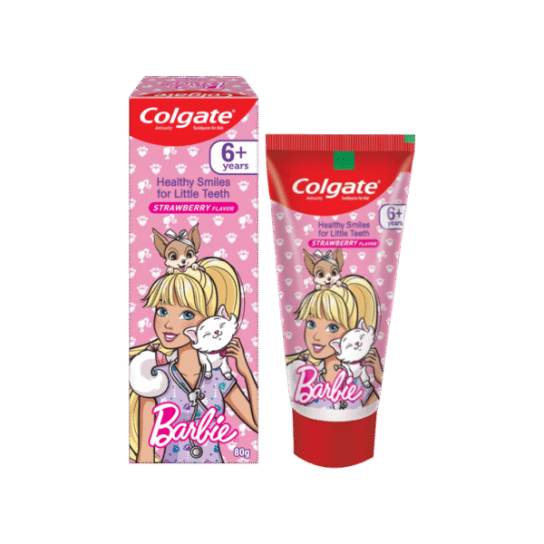Colgate Barbie Strawberry Baby Toothpaste