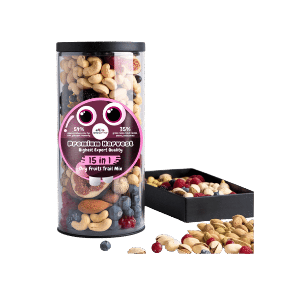 Growfitz Premium 15 in 1 Mixed Dried Fruits Trail Mix