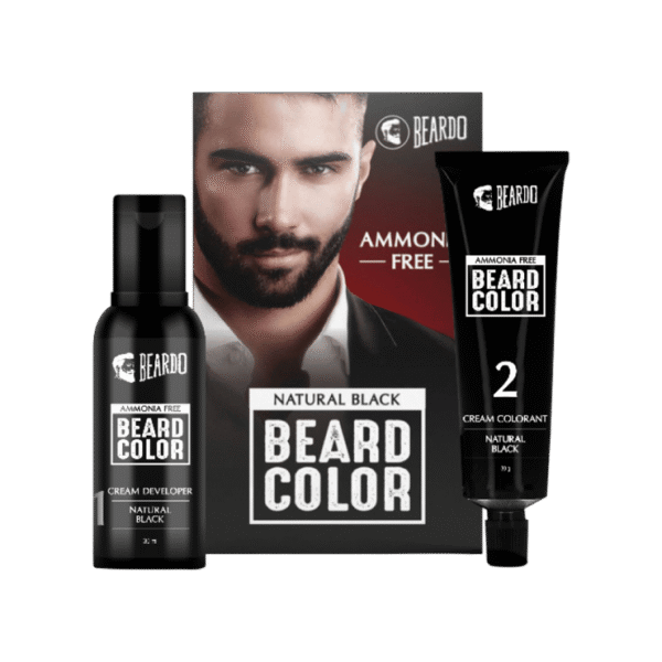 Beardo Natural Black Beard Colour