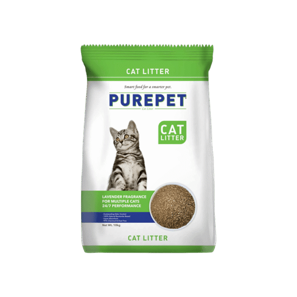 PurePet Odor Control Lavender Cat Litter