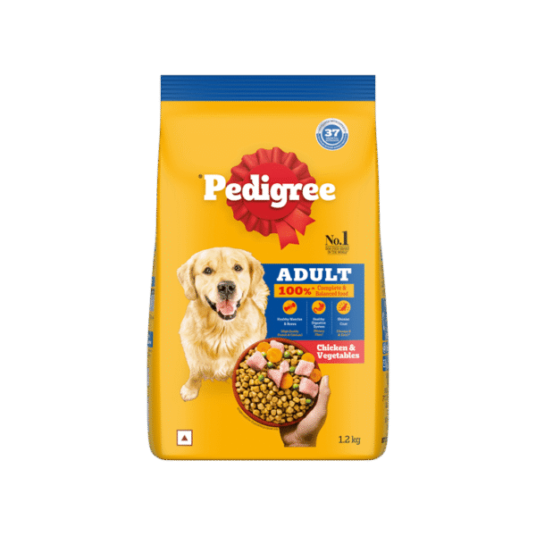 Pedigree Adult Dog Dry Food - Vegetable & Chicken