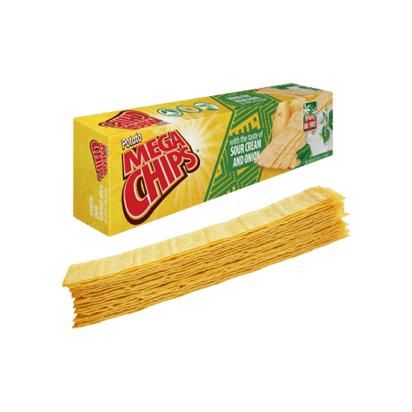 Mega Chips - Sour Cream & Onion Potato Chips
