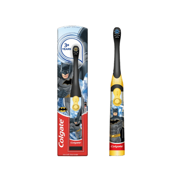 Colgate Batman Extra Soft Kids Electric Toothbrush (3+ Years)