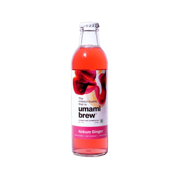 Umami Brew Sparkling Kombucha (Kokum Ginger)