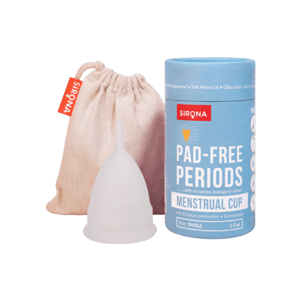 Sirona Reusable Menstrual Cup (8-10 hours protection)