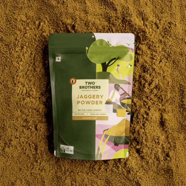 Two Brothers Jaggery Powder Sugarcane Crushed Granular