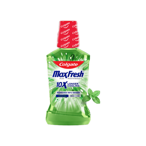 Colgate MaxFresh Plax Antibacterial Fresh Tea Mouthwash