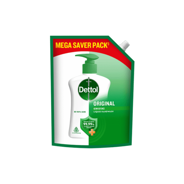 Dettol Liquid Hand Wash Refill Pouch (Original Germ Protection)