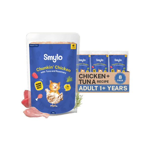 Smylo Chicken, Tuna & Rosemary Wet Cat Food