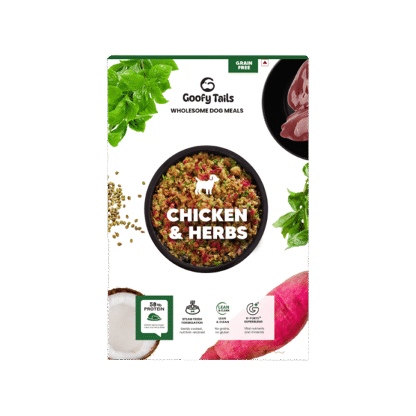 Goofy Tails Chicken & Herbs Wet Dog Food