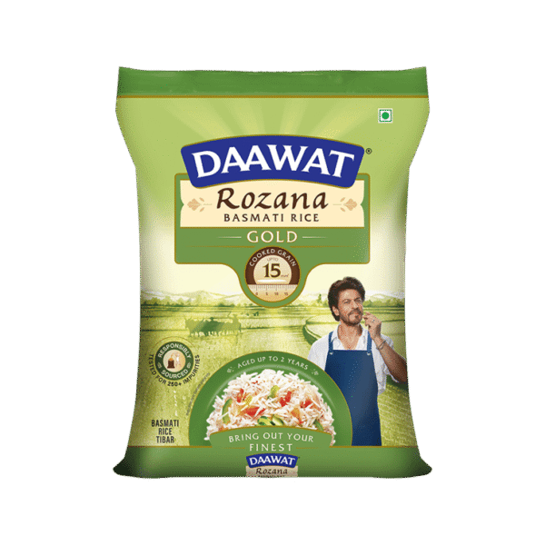 Daawat Rozana Gold Basmati Rice (Extra Long Grain)