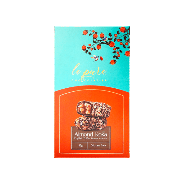 Le Pure Almond Roka English Toffee Chocolate Pack