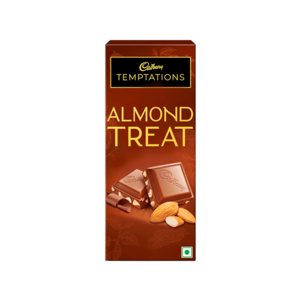 Cadbury Temptations Almond Treat Premium Milk Chocolate Bar