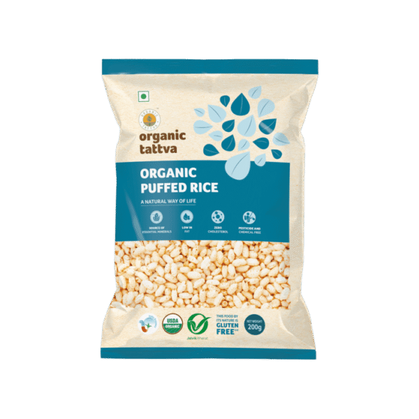 Organic Tattva Puffed Rice (Long Grain)