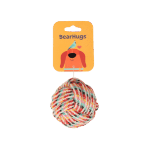 BearHugs Rope Ball Dog Toy