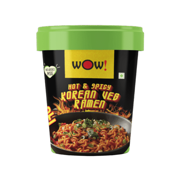 Wow! Hot & Spicy Korean Ramen Cup Noodles