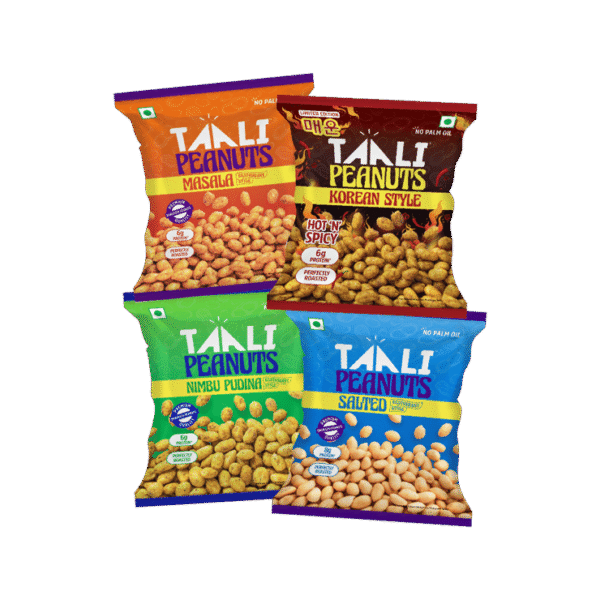 Taali Roasted Peanuts Party Combo?(4?Flavours)
