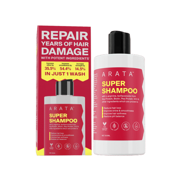 Arata Super Shampoo For Hair Fall Control