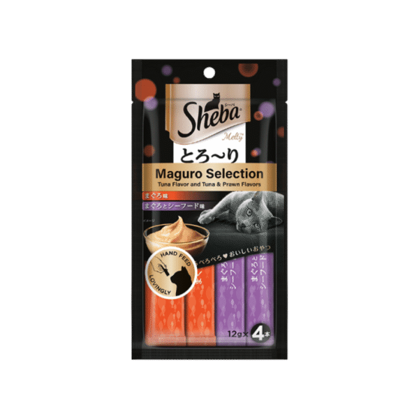 Sheba Melty Creamy Cat Treat (Maguro Selection Tuna & Seafood Flavors)