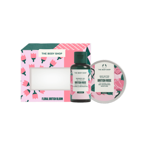 The Body Shop Floral British Rose Bloom Gift Set