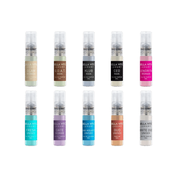 Bella Vita Organic Luxury Trial Unisex Perfume Gift Set