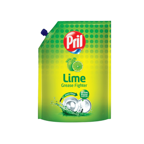 Pril Greese Fighter Dishwash Gel (Lime)