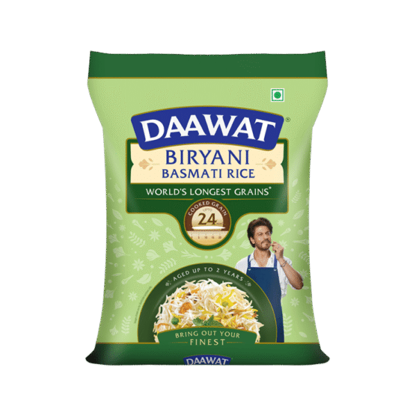Daawat Biryani Basmati Rice (Extra Long Grain)